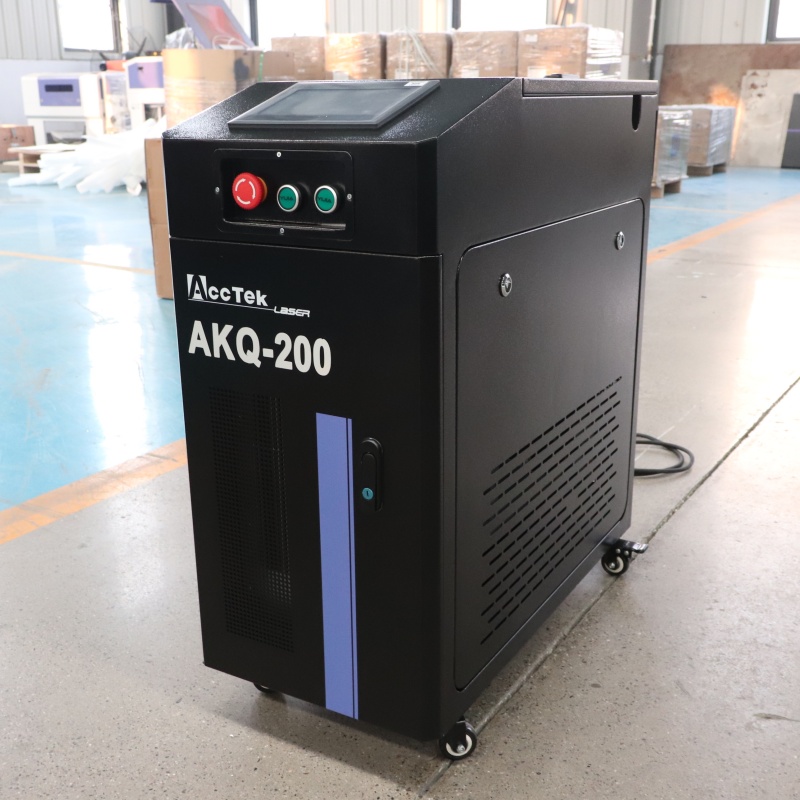 Industrial Laser Cleaning - AccTek Handheld Portable Rust Removal 500w