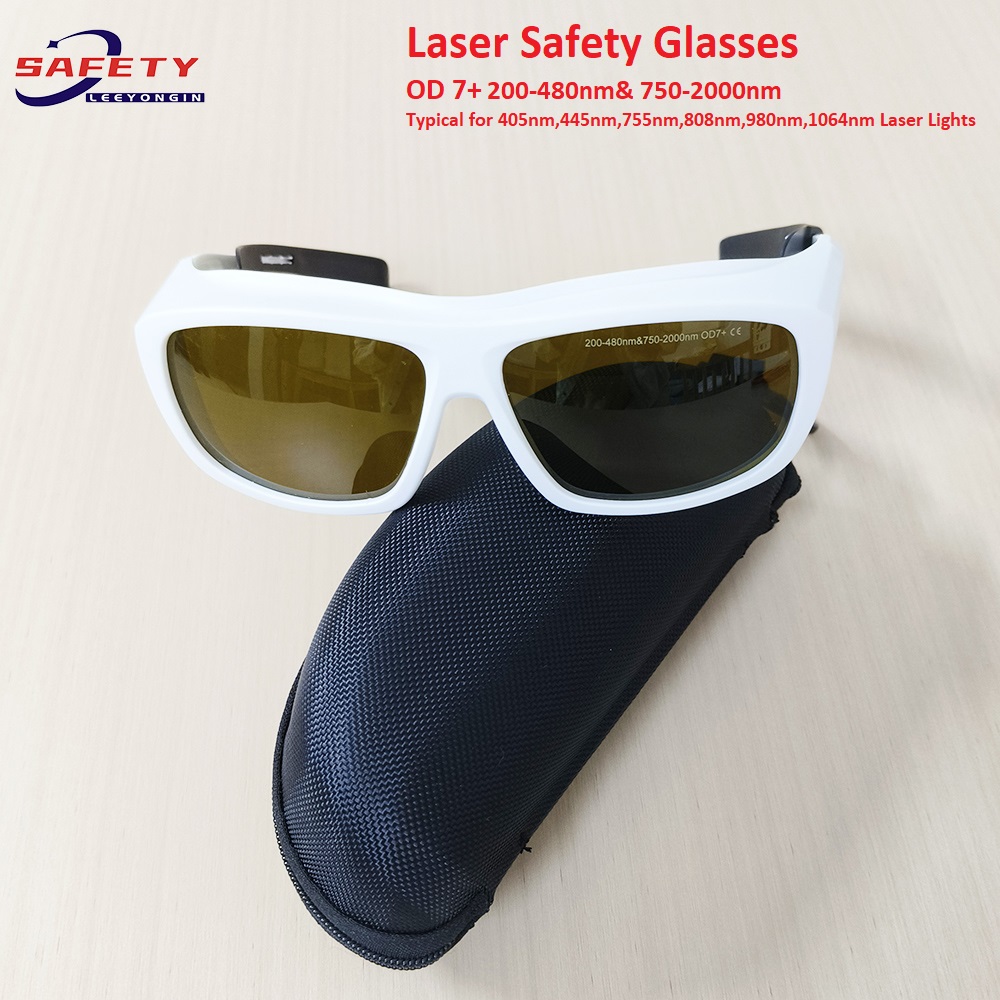 Industrial Laser Hair Removal - OD7 Laser Safety Glasses Goggles for