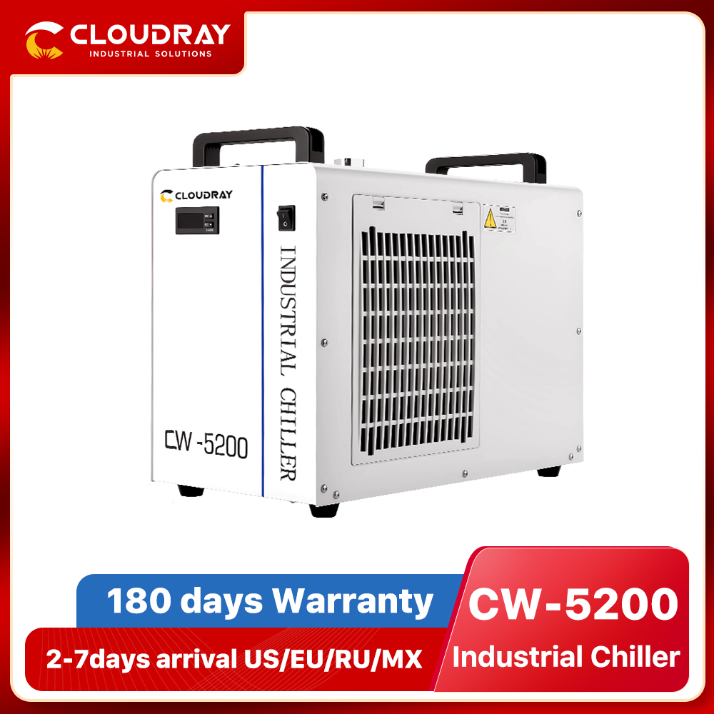 Industrial Laser Cutting Machines - Cloudray Industry Air Water Chiller 50/60Hz
