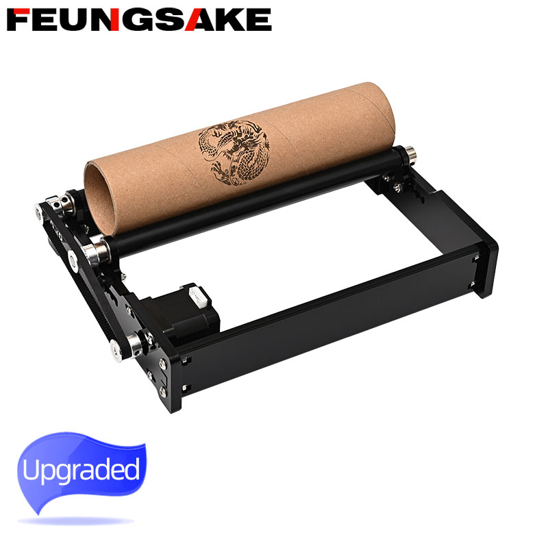 Rotary Axis Laser Engraver - Rotary Roller For Engraving Cylindrical Objects