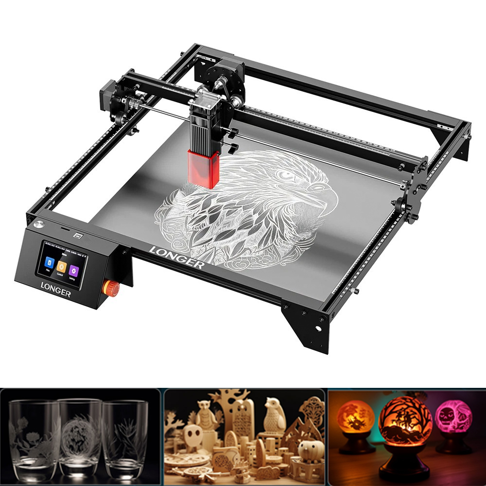 Industrial Laser Cutting Machines - LONGER 20W Laser Engraver & Cutter