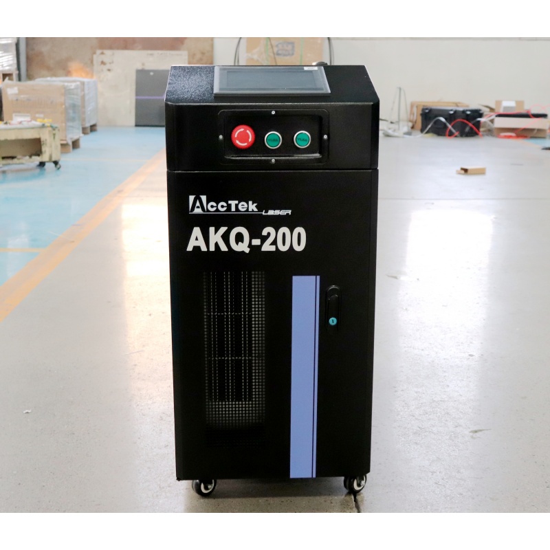 AccTek Handheld Portable Rust  - огляд і ціна Industrial Laser Cleaning
