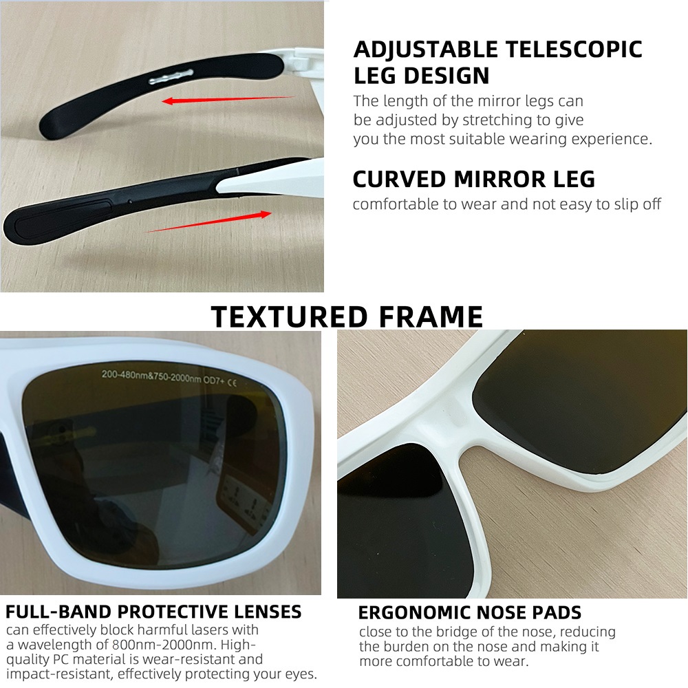 OD7 Laser Safety Glasses Goggl - огляд і ціна Industrial Laser Hair Removal