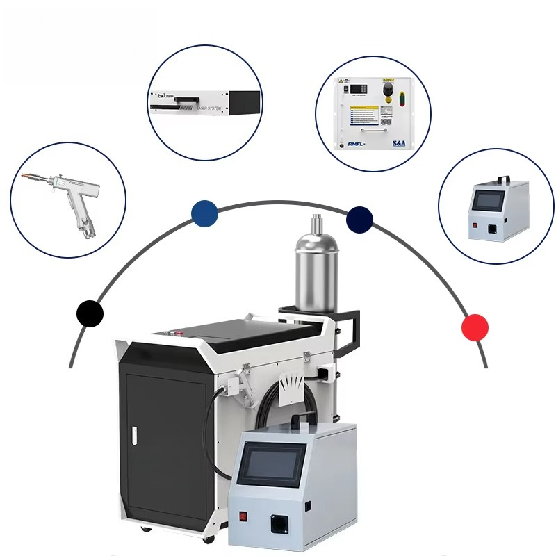 Multi Function 3 In 1 Handheld - огляд і ціна Industrial Laser Welding Machine Hand Held