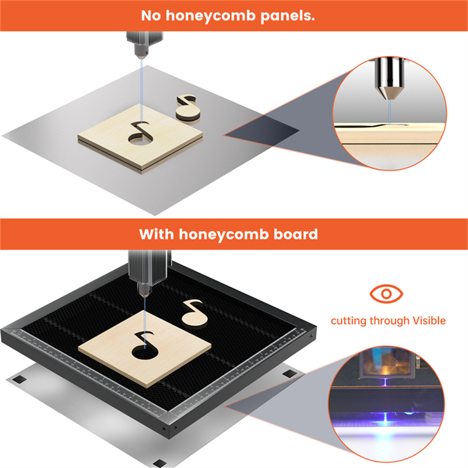 ACMER Honeycomb Panel Laser Wo - огляд і ціна Laser Engraving Software
