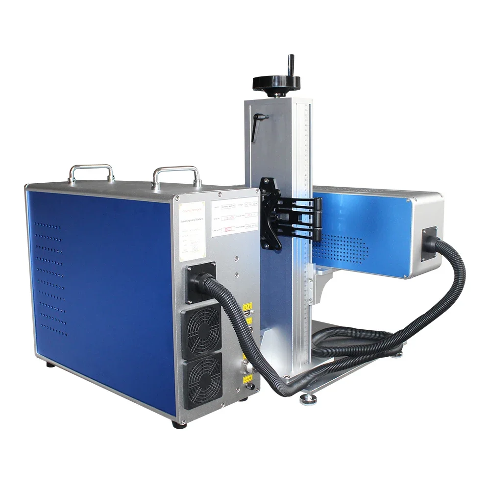 BJJCZ DAVI 40W Co2 Laser Marki - огляд і ціна Rotary Axis Laser Engraver