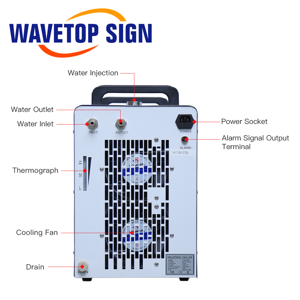 WaveTopSign CW-5200 Industrial - огляд і ціна Industrial Laser Cutting Machines