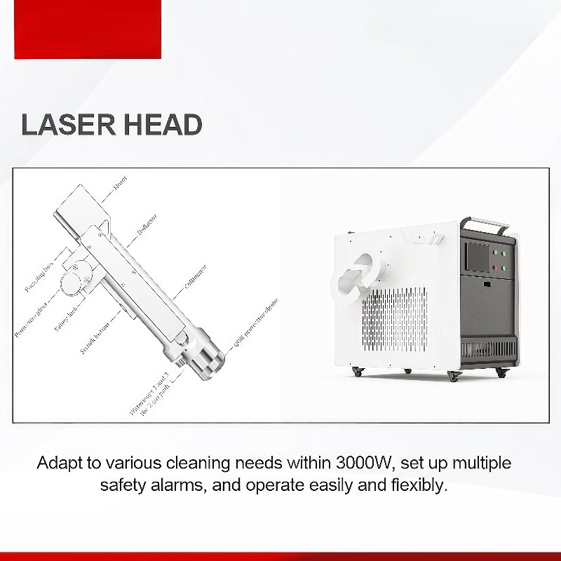 Industrial Handheld Laser Clea - огляд і ціна Industrial Laser For Cleaning