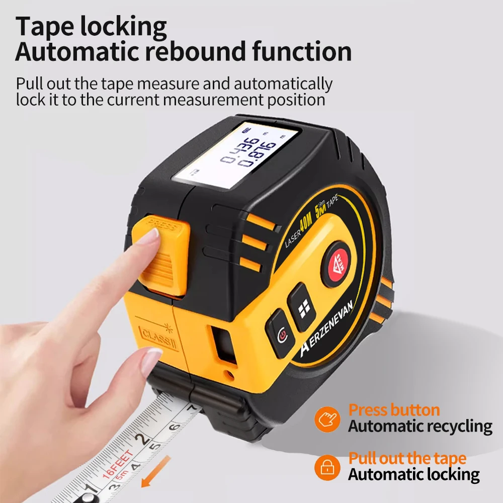 80m Laser Tape Measure Tape Me - огляд і ціна Industrial Laser Training
