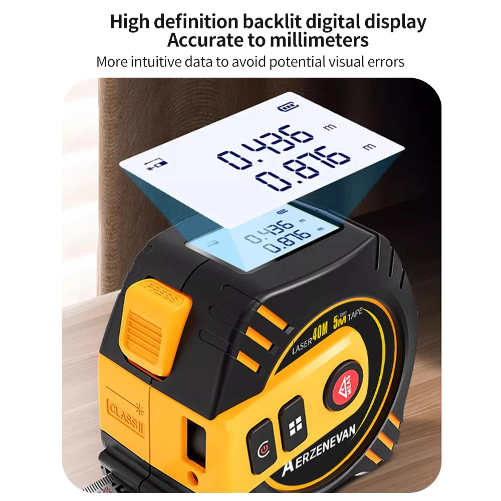 80m Laser Tape Measure Tape Me - огляд і ціна Industrial Laser Training