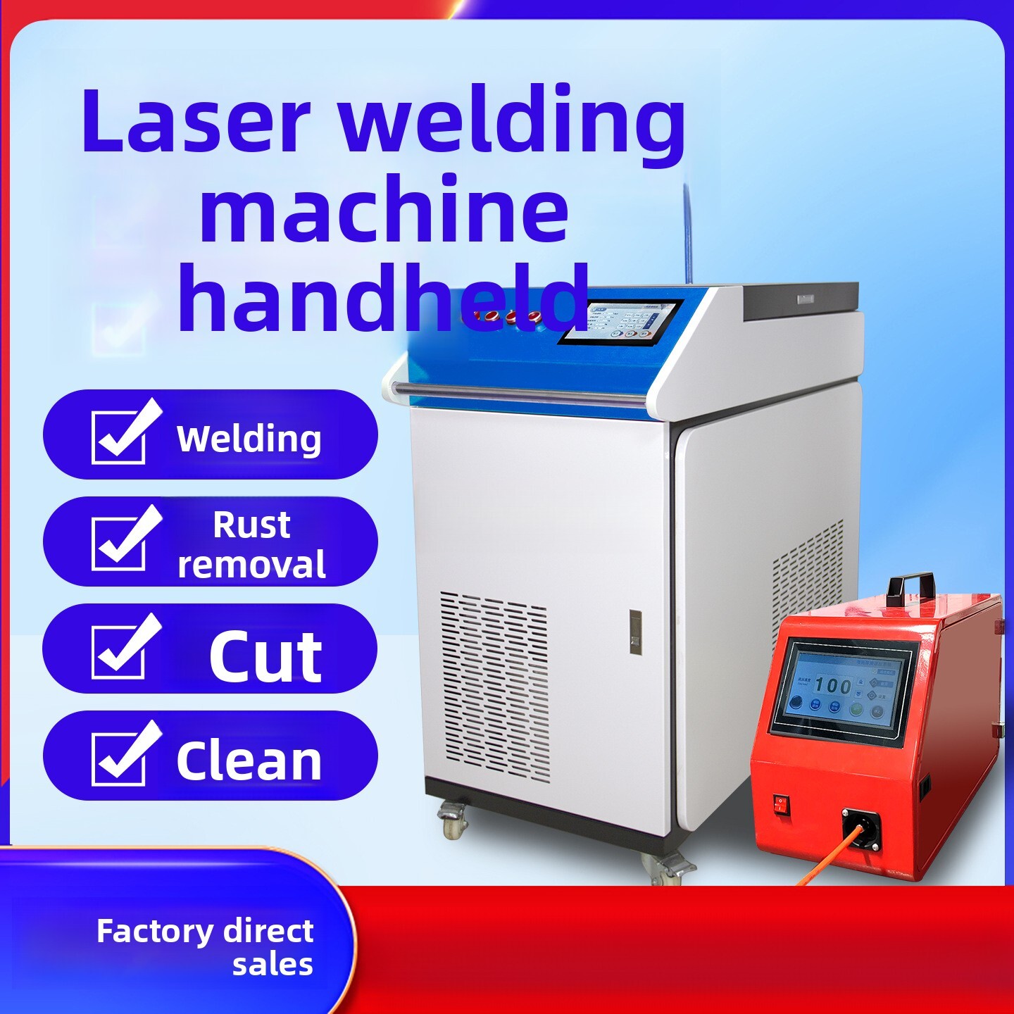 Handheld Industrial Fully Auto - огляд і ціна Industrial Laser Welding Machine Hand Held
