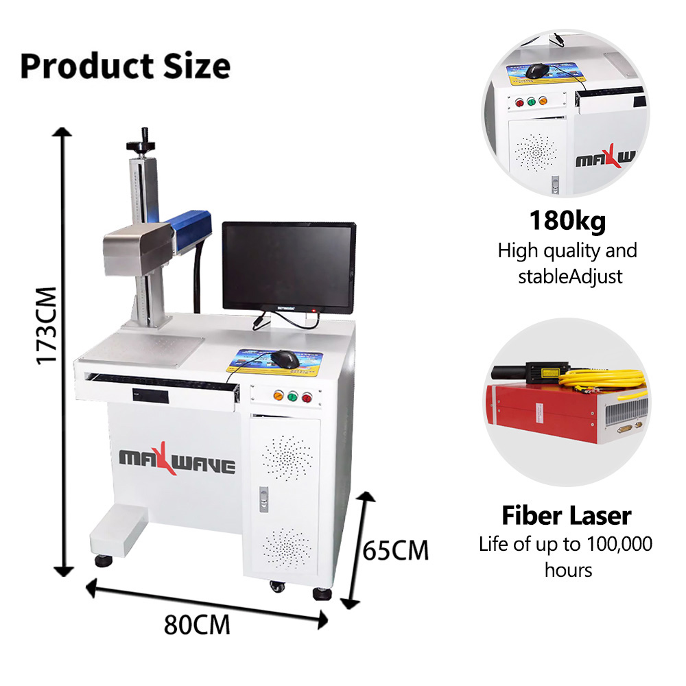 Maxwave 100W 3D Laser Marking  - огляд і ціна Industrial Laser Marking