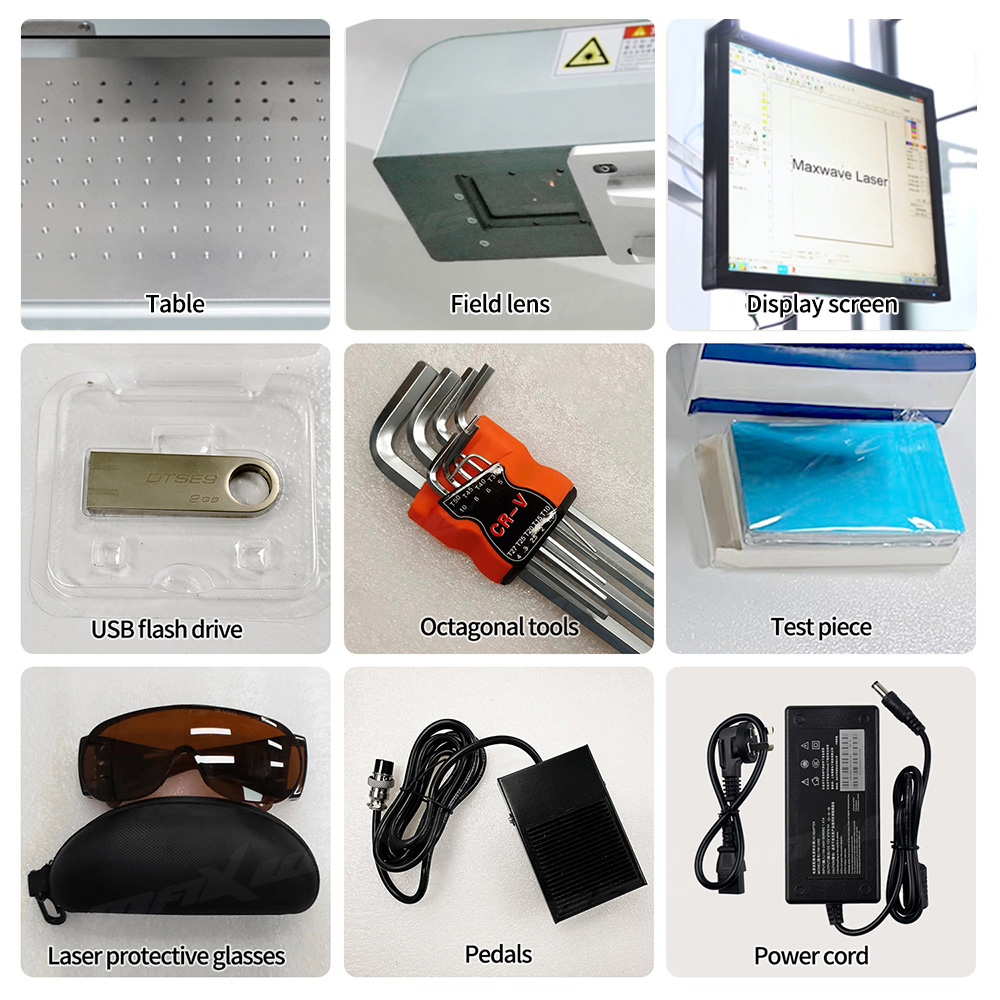 Maxwave 100W 3D Laser Marking  - огляд і ціна Industrial Laser Marking