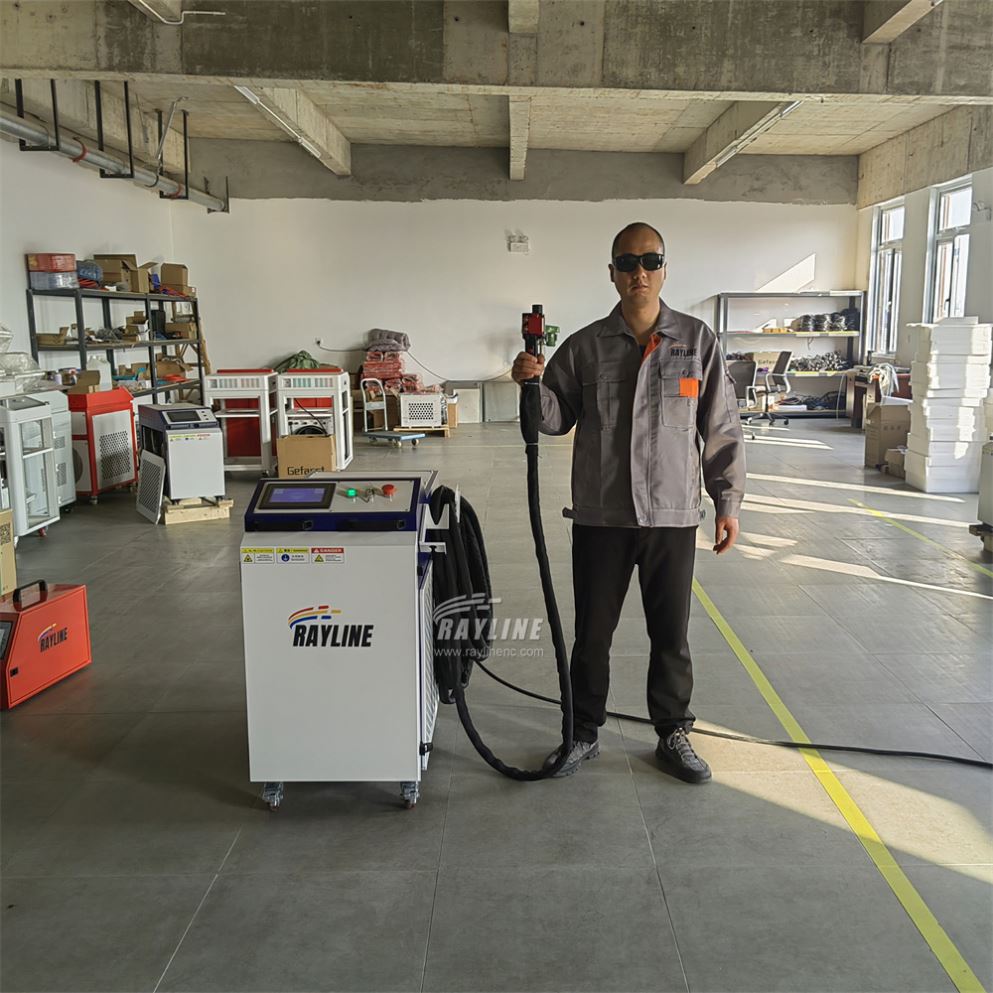 Industrial Laser Cleaning Mach - огляд і ціна Industrial Laser Rust Removal Machine