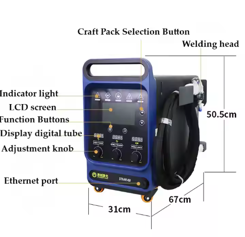 900W Industrial Handheld Laser - огляд і ціна Industrial Laser Welding Machine Hand Held