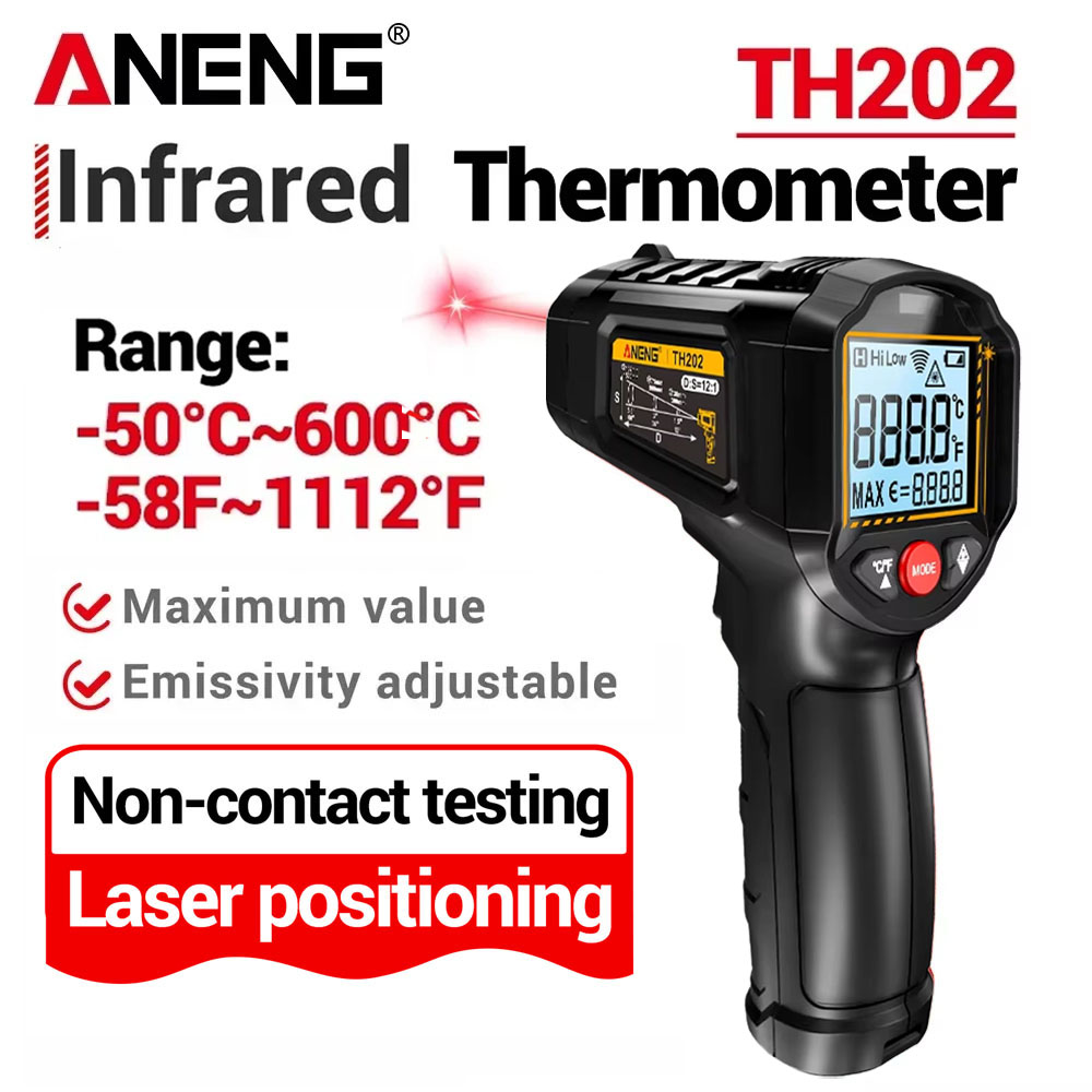 ANENG Infrared Thermometer Non - огляд і ціна Industrial Laser Blaster
