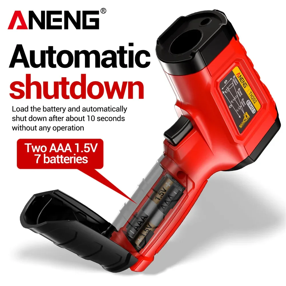 ANENG Infrared Thermometer Non - огляд і ціна Industrial Laser Blaster