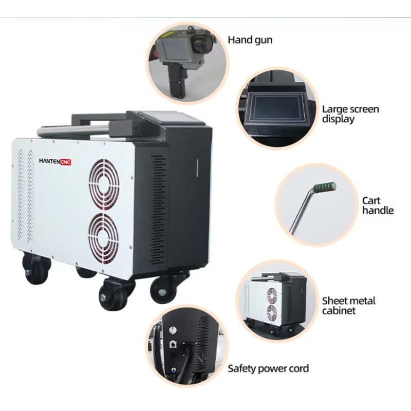 Portable Pulse Fiber 300W Lase - огляд і ціна Industrial Laser For Cleaning