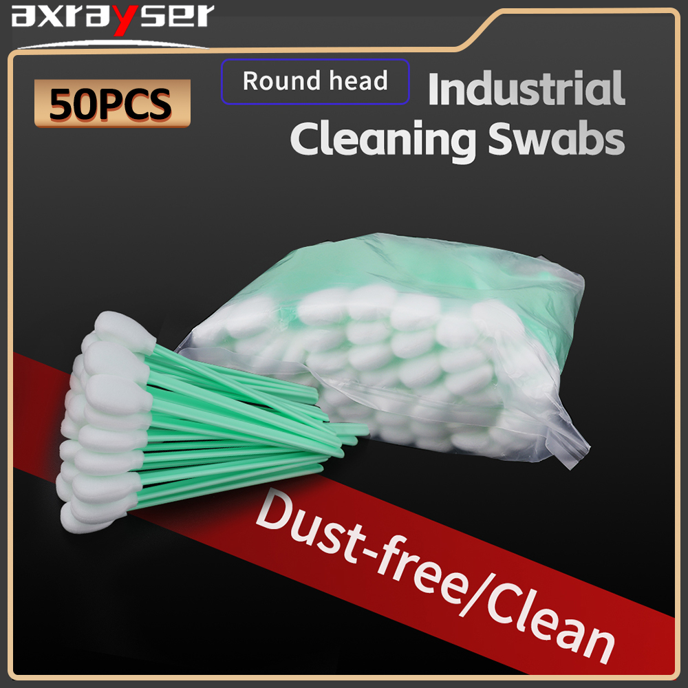50PCS Cotton Swab Industrial C - огляд і ціна Industrial Laser For Cleaning