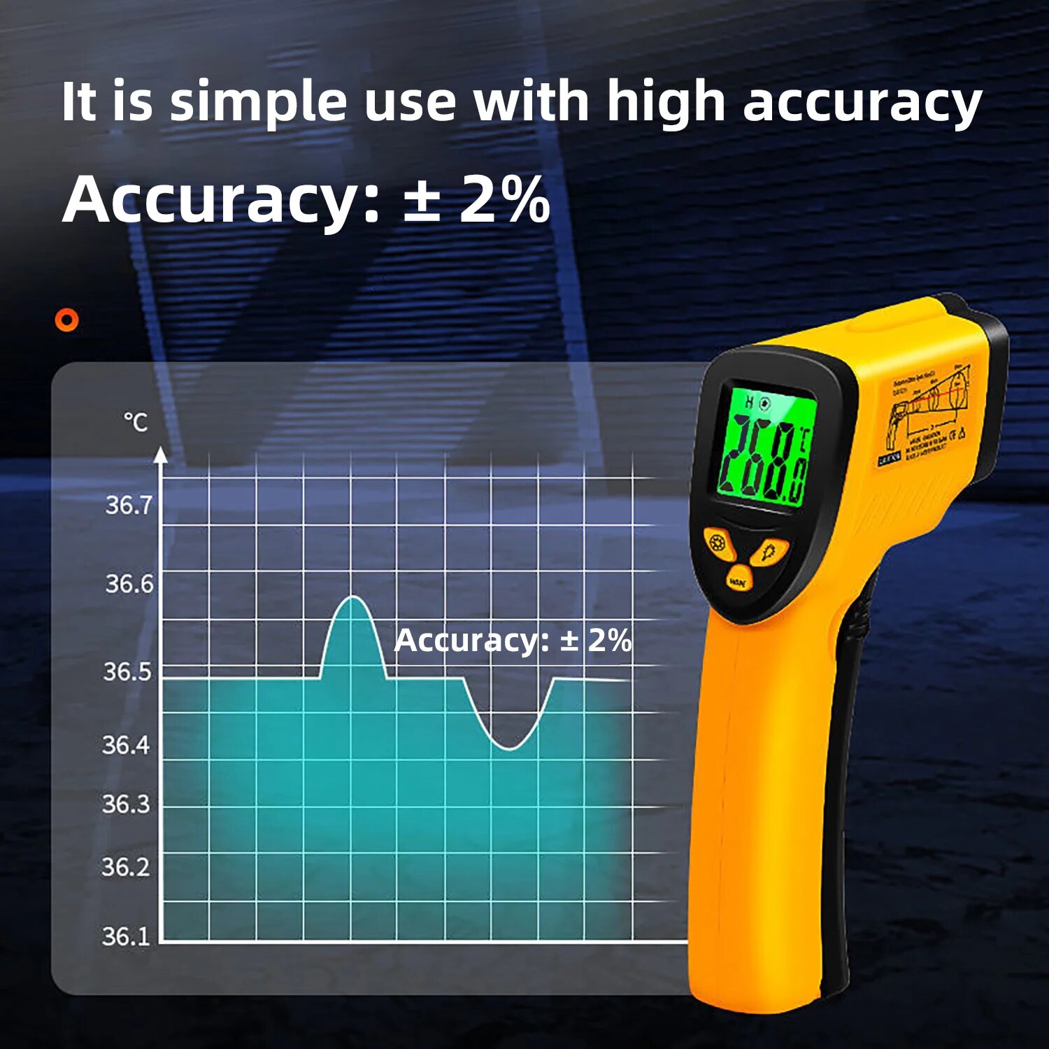 Digital Infrared Thermometer - - огляд і ціна Industrial Laser Blaster