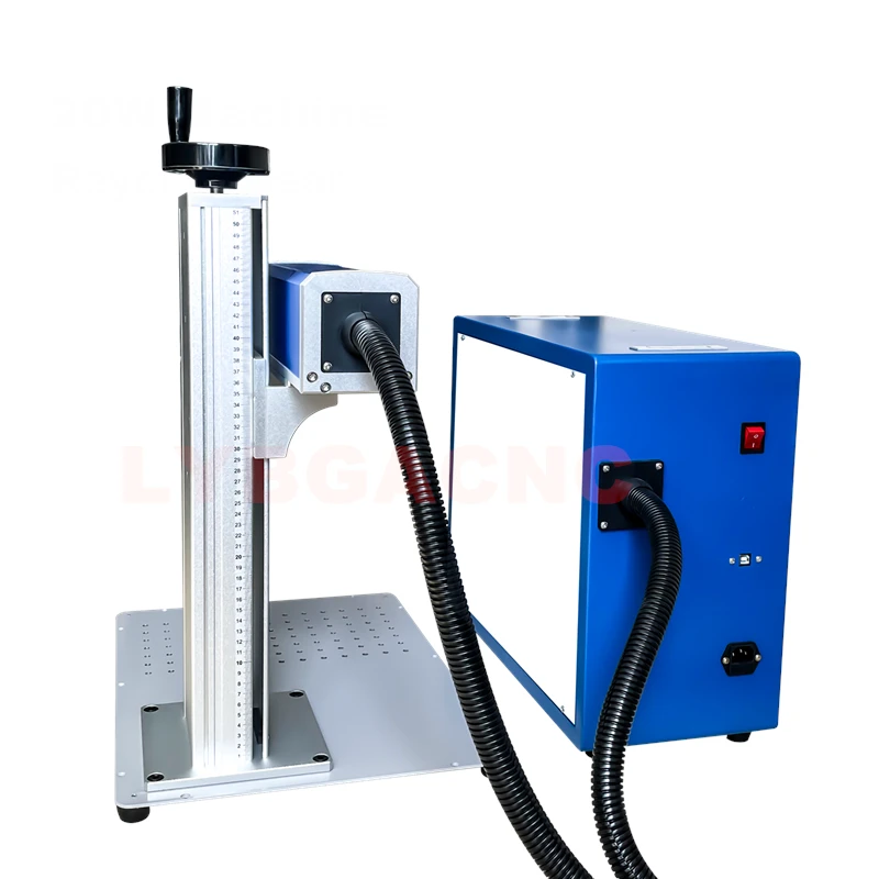 50W Fiber Laser 30W Metal Mark - огляд і ціна Rotary Axis Laser Engraver