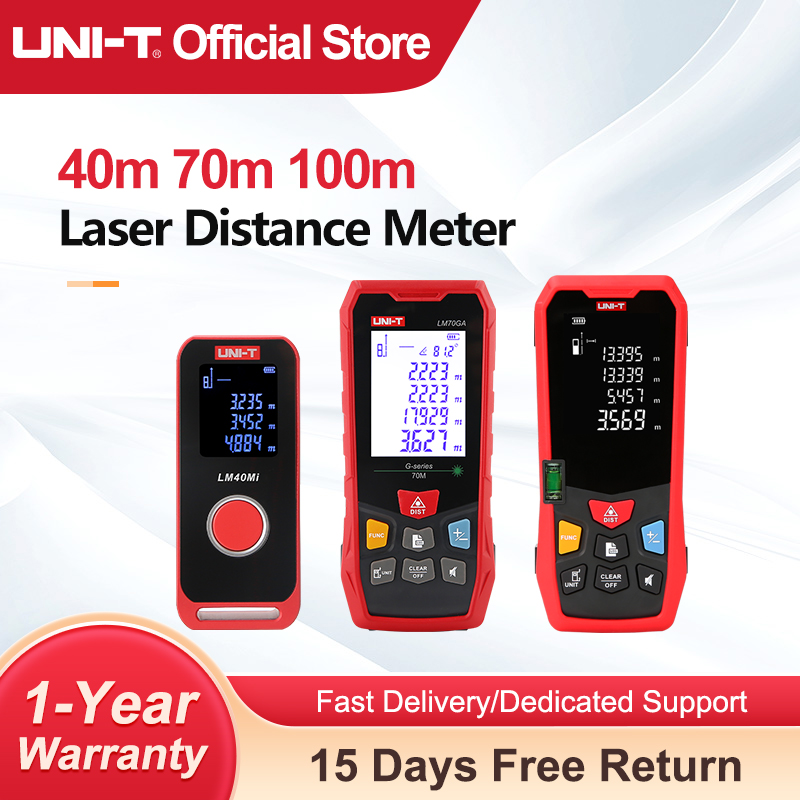 UNI-T Laser Rangefinder 40m 60 - огляд і ціна Industrial Laser Training