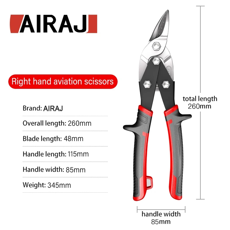 AIRAJ  Aviation Scissor Tin Sn - огляд і ціна Industrial Laser Cutting Machines