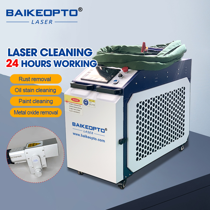 Continuous Fiber Laser Cleanin - огляд і ціна Industrial Laser Rust Removal Machine