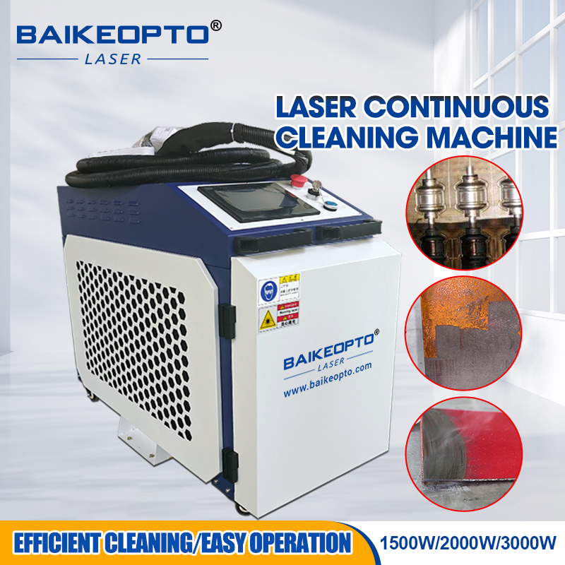 Continuous Fiber Laser Cleanin - огляд і ціна Industrial Laser Rust Removal Machine