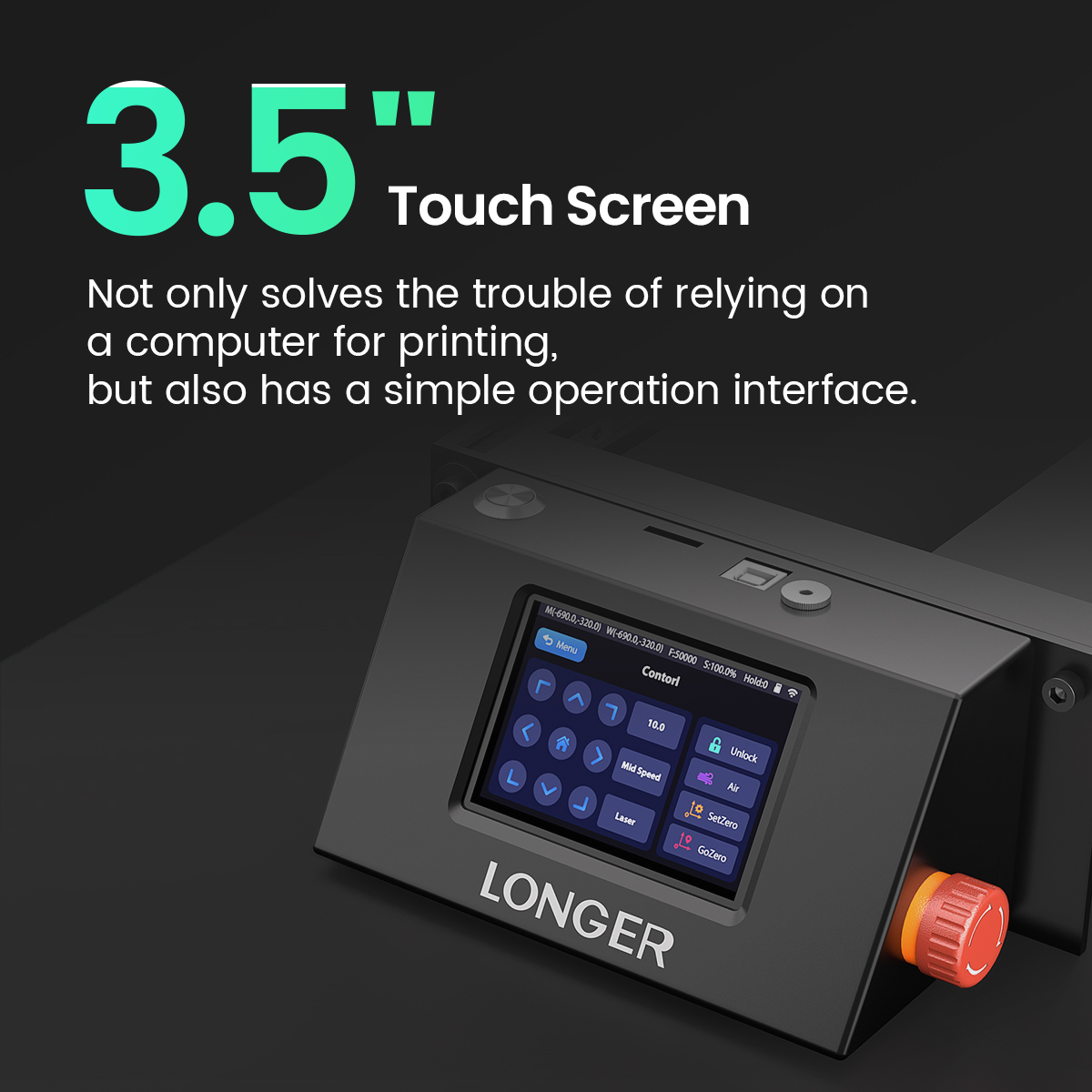 LONGER 20W 10W 5W Smart Laser  - огляд і ціна Laser Engraving Software