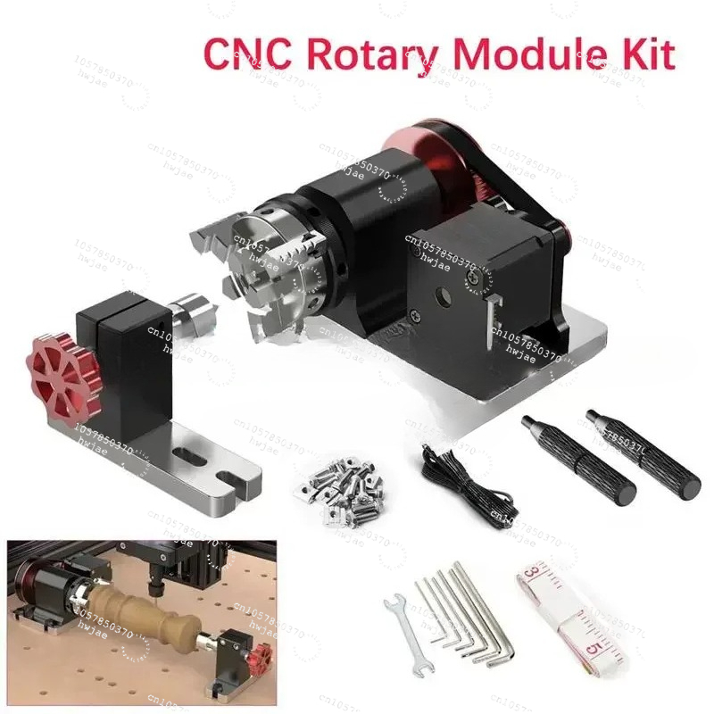 CNC 4th Axis Set  for TTC450 C - огляд і ціна Rotary Axis Laser Engraver